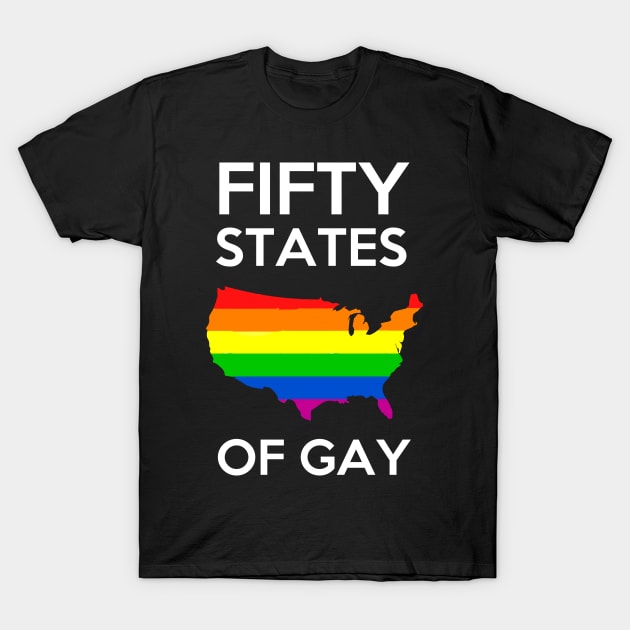 Gay Pride T-Shirt by Dojaja